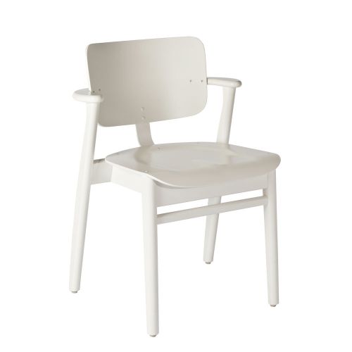 ドムスチェア バーチ材 ラッカーホワイト Domus Chair (Artek アルテック)