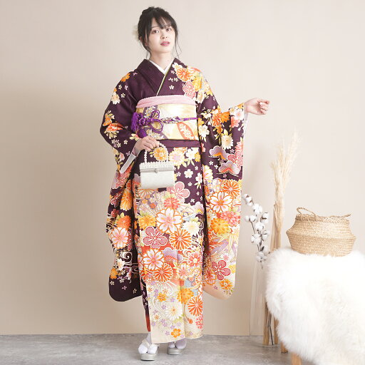 【レンタル】振袖 成人式【往復送料無料】女性 振袖セット 着物 女 成人式振袖セット 結婚式 振袖&袋帯 フルセットレンタル 安い レトロ 大正浪漫 【振袖20点セット 正絹 アンティーク 絵羽 紫】新品足袋プレゼント 【レンタル】振袖 成人式【往復送料無料】女性 振袖セット 着物 女 成人式振袖セット 結婚式 振袖&袋帯 フルセットレンタル 安い レトロ 大正浪漫 【振袖20点セット 正絹 アンティーク 絵羽 紫】新品足袋プレゼント