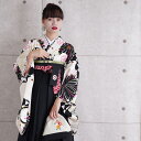 【レンタル】袴 セット 大人 女 レディース 袴セット 卒業式 着物レンタル 往復送料無料 【JAPANSTYLE×中村里沙 レンタル 白黒のモダン菊と鶴】 2...