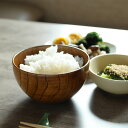 【予約販売】フリーボウル すり漆 (中) 食卓 インテリア 木製食器 ナチュラル カフェ 天然木 漆塗装 お椀 お茶碗 おうちカフェ サラダボウル おしゃれ 北...