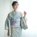 浴衣 セット レディース 3点セット utatane フリーサイズ(身長155-165cm) 浴衣 セット 注染(本染め) 浴衣セット ゆかた 花 レディース きなり系 ベージュ 水色 ワントーン ぼかし にじみ 注染 手染め 本染め 伝統工芸 大人 上品 モダン 昭和レトロ
