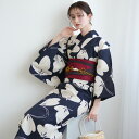 【20%OFF】【utatane×注染工房 日本製小幅生地使用 浴衣3点セット 先染めベージュ 黒地に紋白蝶】特選シリーズ 注染 本染め にじみ 手染め ぼかし...