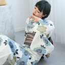 【utatane 高級変わり織 浴衣3点セット 水色と青磁色の牡丹】ここでしか買えない昭和初期アンティーク復刻版 フリーサイズ 浴衣セット(ゆかた・帯・下駄)ですぐお出かけ 上質 うたたね 国産生地 国内染色