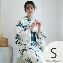 【utatane 高級変わり織 浴衣3点セット 紺とピーコックの乱菊】ここでしか買えない昭和初期アンティーク復刻版 プチサイズ(150-160cm)Sサイズ 浴...