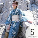 【utatane 高級変わり織 浴衣3点セット 鈍青に菖蒲】ここでしか買えない昭和初期アンティーク復刻版 プチサイズ(150-160cm)Sサイズ 浴衣セット(ゆかた・帯・下駄)うたたね 上質 国産生地 国内染色 低身長コーデ