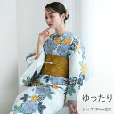 【utatane 高級変わり織 浴衣3点セット 水色に山吹色の疋田梅】ここでしか買えない昭和初期アンティーク復刻版 ゆったりサイズ(ヒップ約130cm位まで対応)3Lサイズ 浴衣セット(ゆかた・帯・下駄)うたたね 上質 国産生地 国内染色