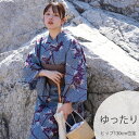【utatane 高級変わり織 浴衣3点セット ブルーと紫のあざみ砂嵐】ここでしか買えない昭和初期アンティーク復刻版 ゆったりサイズ(ヒップ約130cm位まで対応)3Lサイズ 浴衣セット(ゆかた・帯・下駄)うたたね 上質 国産生地 国内染色