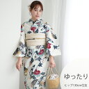 【30%OFF】【utatane 高級変わり織 浴衣3点セット 赤と鉄紺の牡丹と御所車】ここでしか買えない昭和初期アンティーク復刻版 ゆったりサイズ(ヒップ約1...