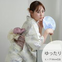 【utatane 高級変わり織 浴衣3点セット クリームに涼しげな松花火】ここでしか買えない昭和初期アンティーク復刻版 ゆったりサイズ(ヒップ約130cm位まで対応)3Lサイズ 浴衣セット(ゆかた・帯・下駄)うたたね 上質 国産生地 国内染色