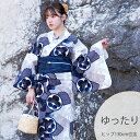 【utatane 高級変わり織 浴衣3点セット ディープネイビーの梅と雲取】ここでしか買えない昭和初期アンティーク復刻版 ゆったりサイズ(ヒップ約130cm位まで対応)3Lサイズ 浴衣セット(ゆかた・帯・下駄)うたたね 上質 国産生地 国内染色