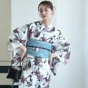 【13%OFF】【utatane セパレート高級変わり織 二部式浴衣3点セット 白地にえんじの牡丹と御所車】ここでしか買えない昭和初期アンティーク復刻版 フリーサイズ 浴衣セット(ゆかた上下・帯・下駄)ですぐお出かけ 古典レトロ うたたね 国産生地 国内染色 上質