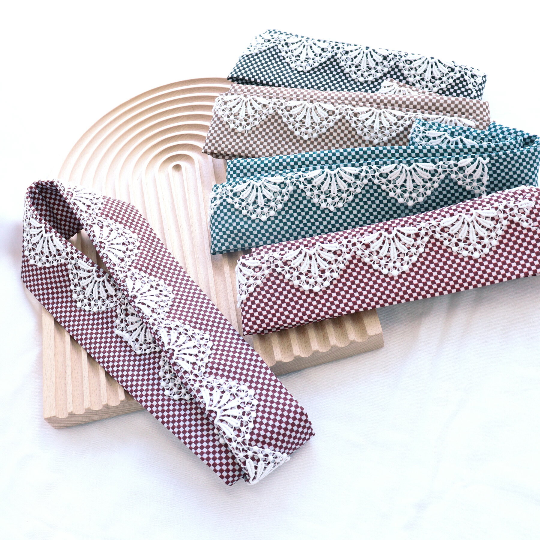 【99%OFF】重ね衿 振袖 着物 和装小物 着付け小物 女性 重ね衿 ニコアンティーク フリーサイズ 日本製 市松 女性 マルチ系 ladies 黒 赤 茶色...