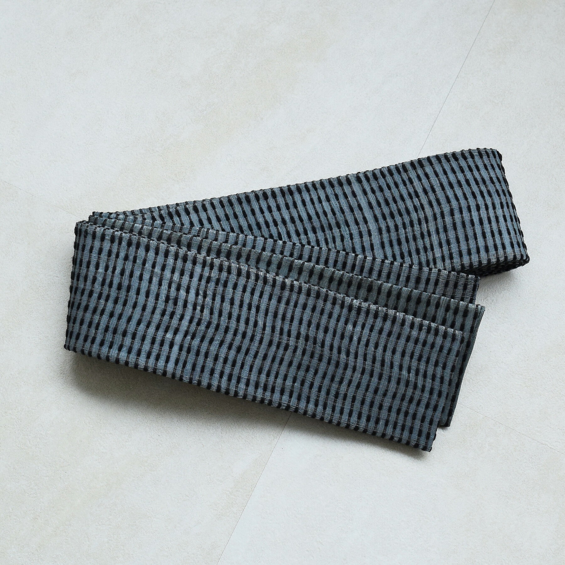 【誉田屋源兵衛 芭蕉段織 角帯 青緑】帯の誉田屋謹製 メンズ 男 紳士 男性 日本製 国産 夏用 浴衣 夏着物