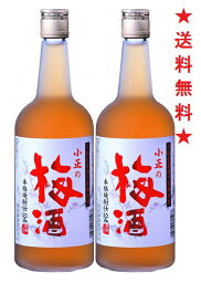 【送料無料】【小正醸造】小正の梅酒 本格焼酎仕込み 700mlx2本