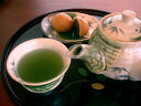 煎茶 ■ 玉山窯・監修　玉置保夫 織部鉄絵 (竹) 煎茶　ギフト　和食器 2