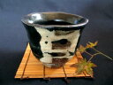 汲み出し ■ 浜田純理 (陶号・露人) 黒織部 朝顔 汲み出し(1個) 和食器 ギフト