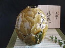 花器 ★ 玉樹窯 三宅紀保 黄瀬戸 張文花入(限定1点) ギフト