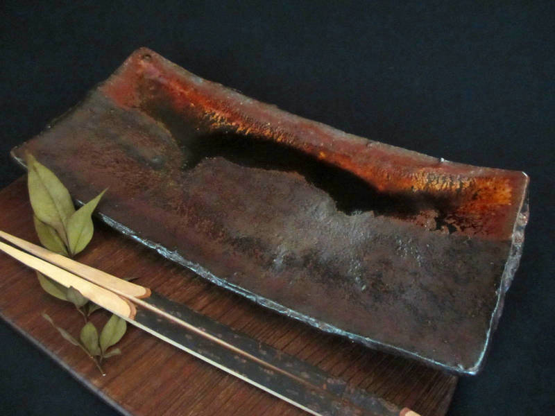 長方皿■棚橋淳作 古瀬戸 長皿 【和食器】【ギフト】
