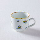 TATA pottery studio(田中大輝) 絵付扇花紋カップ コップ セラミック カトラリー ホワイト アイボリー グレー 白 陶器 陶芸家 作家 京都 タナカ製陶 用の美 茶道具 お買い物マラソン プレゼント ギフト