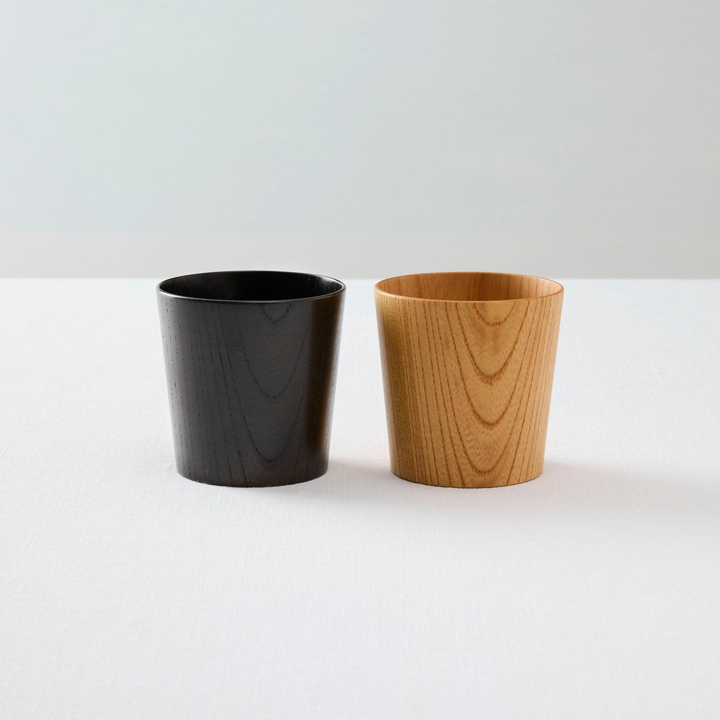 白鷺木工 木のコップ カップ 黒 ナチュラル キャンプ カトラリー 黒 木 木工 作家 漆 漆黒 石川 茶道具..