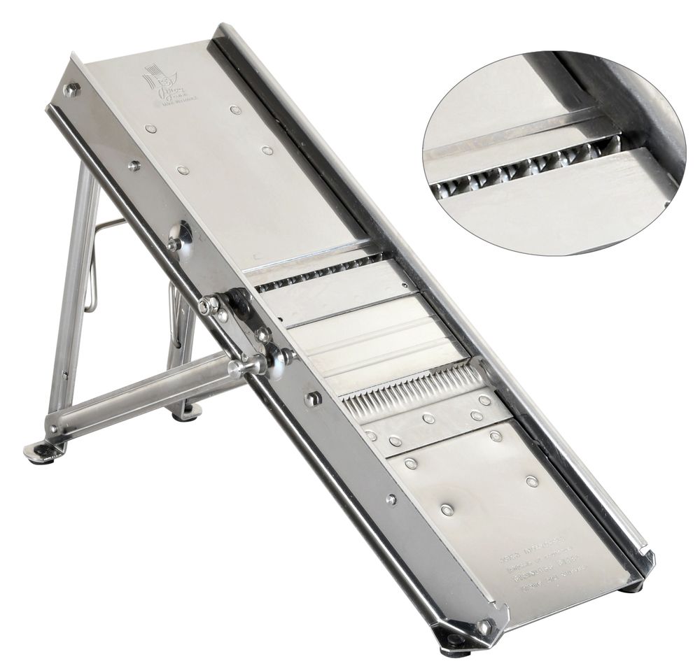 【直送のため代引不可！北海道・沖縄・離島は送料別途】MATFER (マトファー)　マンドリン （ステンレス製） 38切刃 44601