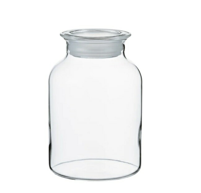HARIO(ハリオ) ガラスの手仕事保存びん　1,000mL GHB-1000