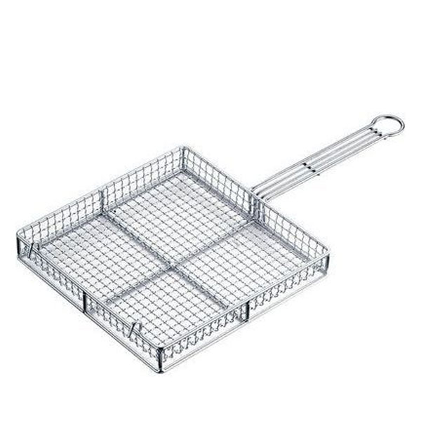 18-8 地鶏焼き網 蓋無し 大 【TKG:DYK-79】