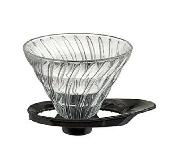 【送料無料：北海道・沖縄・離島は別途送料＋660円】 HARIO(ハリオ) V60 耐熱ガラス透過ドリッパー 02..