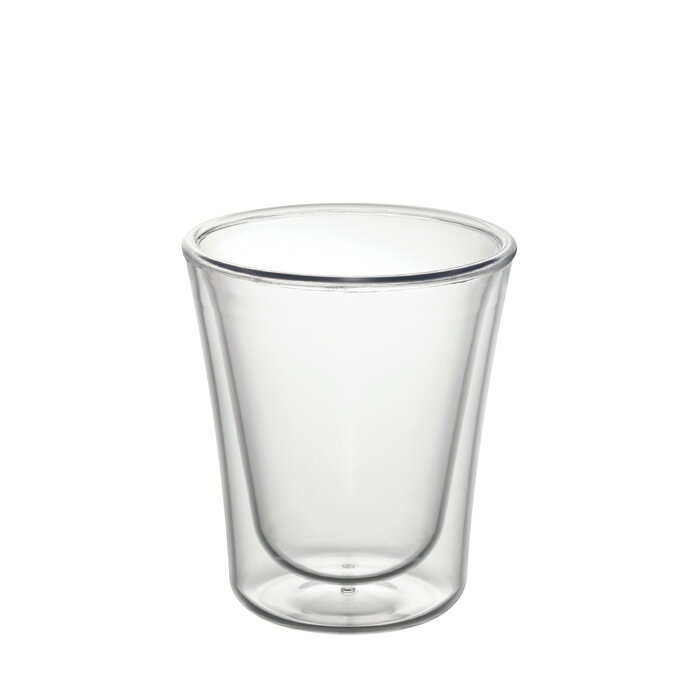 【送料無料：北海道・沖縄・離島は別途送料＋660円】 曙産業 われないダブルウォールグラス スリム 200ml TW-3782