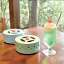【在庫処分セール品】 現代百貨 クリームソーダ 蚊遣り箱 (グリーン・ブルー)