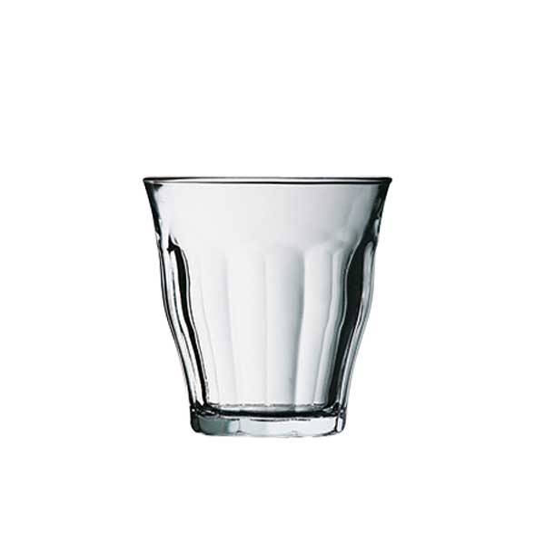 サイズ(mm)：φ86×H90 容量：250ml 材質：全面物理強化ガラス(耐熱温度差約120℃) 原産国：フランス 使用区分:直火・オーブン/使用不可 使い始めは、中性洗剤などで洗ってから使用してください。