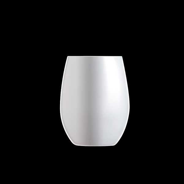 サイズ(mm)：φ62(M80)×H103 容量：360ml 材質：ガラス(全面強化クリスタル) 原産国：フランス 使用区分:電子レンジ・直火・オーブン/使用不可 使い始めは、中性洗剤などで洗ってから使用してください。 ※食洗機を使用すると色落ちする可能性があります。 ※紫外線、使用頻度により、色落ちする可能性があります。 上記と併せ、ガラス器全般と同様に使用してください。