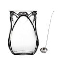 二ノ宮クリスタル DRINKING JAR (ドリンキングジャー) チューリップ ボウル&スプーン LB-5447 (1個入)