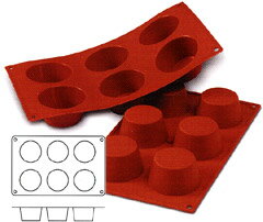 【送料無料：北海道・沖縄・離島は別途送料＋660】silikomart-シリコマート-　ミディアムマフィン（MED..