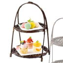 用美 ワンタッチ あけぼの二段篭(スタンド) 大 24986
