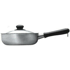 柳宗理　ステンレス・アルミ3層片手鍋　つや消し　22cm