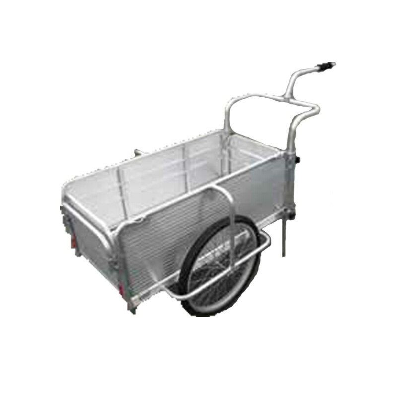 【ブラックフライデー2%OFF 25日11時まで】オールアルミ製 折りたたみ式リヤカー ノーパンクタイヤ 20..