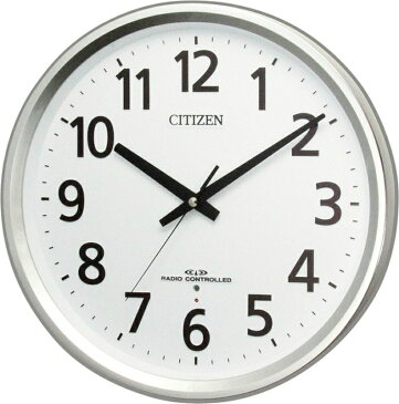 電波掛時計 φ320×52mm シチズン(CITIZEN) リズム時計工業 電波時計 インテリア 雑貨 シンプル 時計 掛け時計
