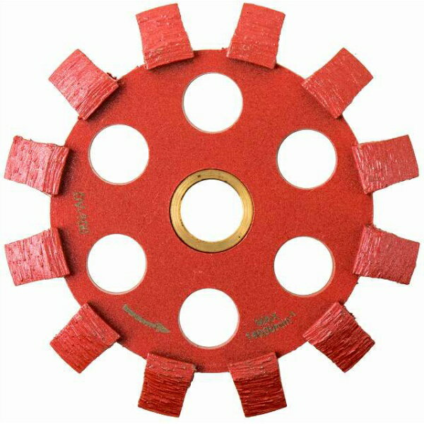 【マラソン期間2%OFFクーポン9日8時まで】【10枚入】切断砥石 コンクリート ブロック溝切用 切れるンジ..