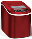 高速製氷機 家庭用 2.2L 100V 50/60Hz W245mm×D365mm×H325mm 製氷量約12kg レッド 熱中症対策 N15-17
