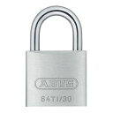 【12個セット】ABUS 南京錠 タイタリム 64TI/30KA 【同一キー】ピンシリンダー（キー3本付） 仙台銘板 アバス 1