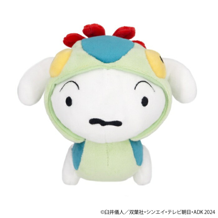 樂天商城 - 【新品】SN46　しんちゃんぬいぐるみS 恐竜シロ