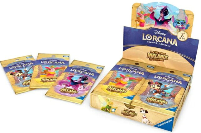 樂天商城 - 【新品・未開封】ディズニー・ロルカナ・TCG 日本語版 ブースターパック インクランド探訪 16パック入BOX