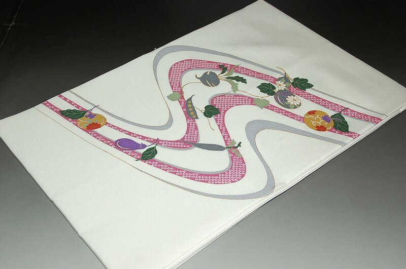 乐天商城 - お洒落染め名古屋帯−No.788（仕立て上がり・正絹・袷用帯）【送料無料】