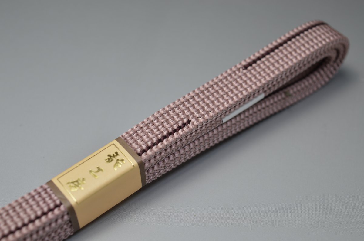 龍工房帯締め（お洒落着・お茶会向き）No.2507「龍工房」謹製組紐小紋　紬　色無地...