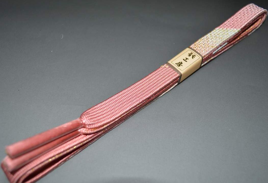 龍工房帯締め（金糸入礼装向き）No.2096「龍工房」謹製組紐訪問着　色無地　付下げ　江戸小紋入学式　卒業式　お茶会　結婚式袷衣タイプ【送料無料】