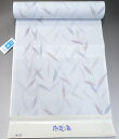 撫松庵 セオ・アルファー洗える 薄水色長襦袢 No.6136 柳柄 吸汗・速乾 爽快感 TORAY東レ(ポリエステル100%)37センチ×10メートル・未仕立て・襦袢反物 お洒落用 長襦袢の反物 新品 サラサラとしたドライ感とソフトな着心地【 反物販売 】【キモノ仙臺屋このみ長襦袢】