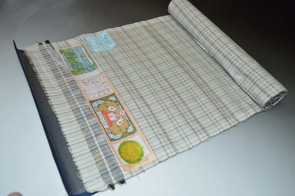 【鹿児島県】本場大島紬・全通9寸名古屋帯−No.8273（正絹素材・九寸帯・未仕立て）【送料無料・日本製】【キモノ仙臺屋このみきものと帯】