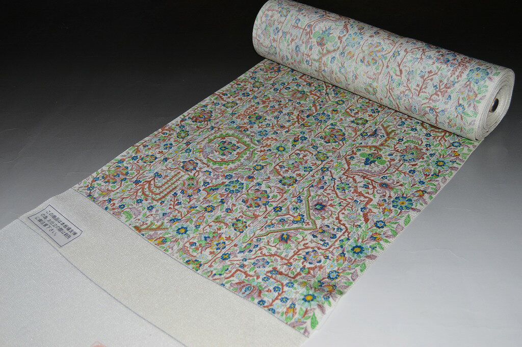 京更紗友禅小紋着尺-No.9345...