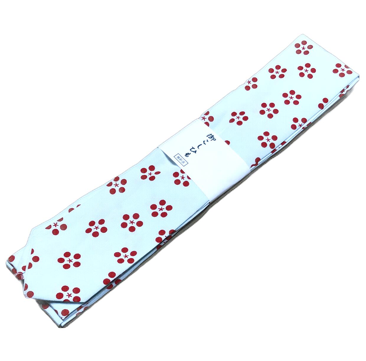 樂天商城 - キモノ仙臺屋オリジナルお誂え『かわいい柄の腰紐』 梅柄 正絹素材 No.1478 正絹素材 ゆったり並尺 たすきにもオススメ長さ約225cm 生地しっかり締まりやすいシルク素材の腰紐 着物が着たくなる楽しい和装小物 日本製品 「自由布」 ポスト投函で配送